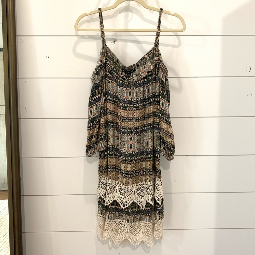 Gypsy 05 Off the should BOHO Dress